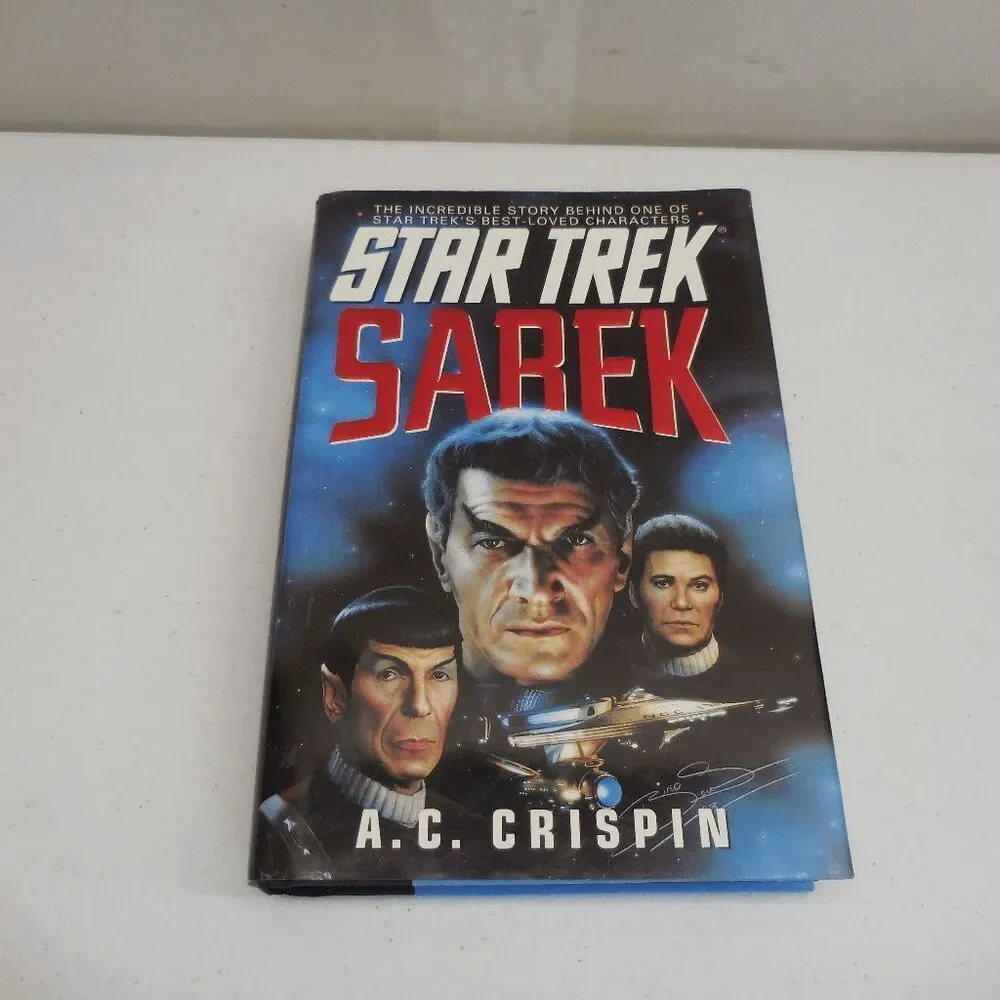 Star Trek Sarek By A.C. Crispin (1994 Hardcover) 1st Edition 1st printing Excell